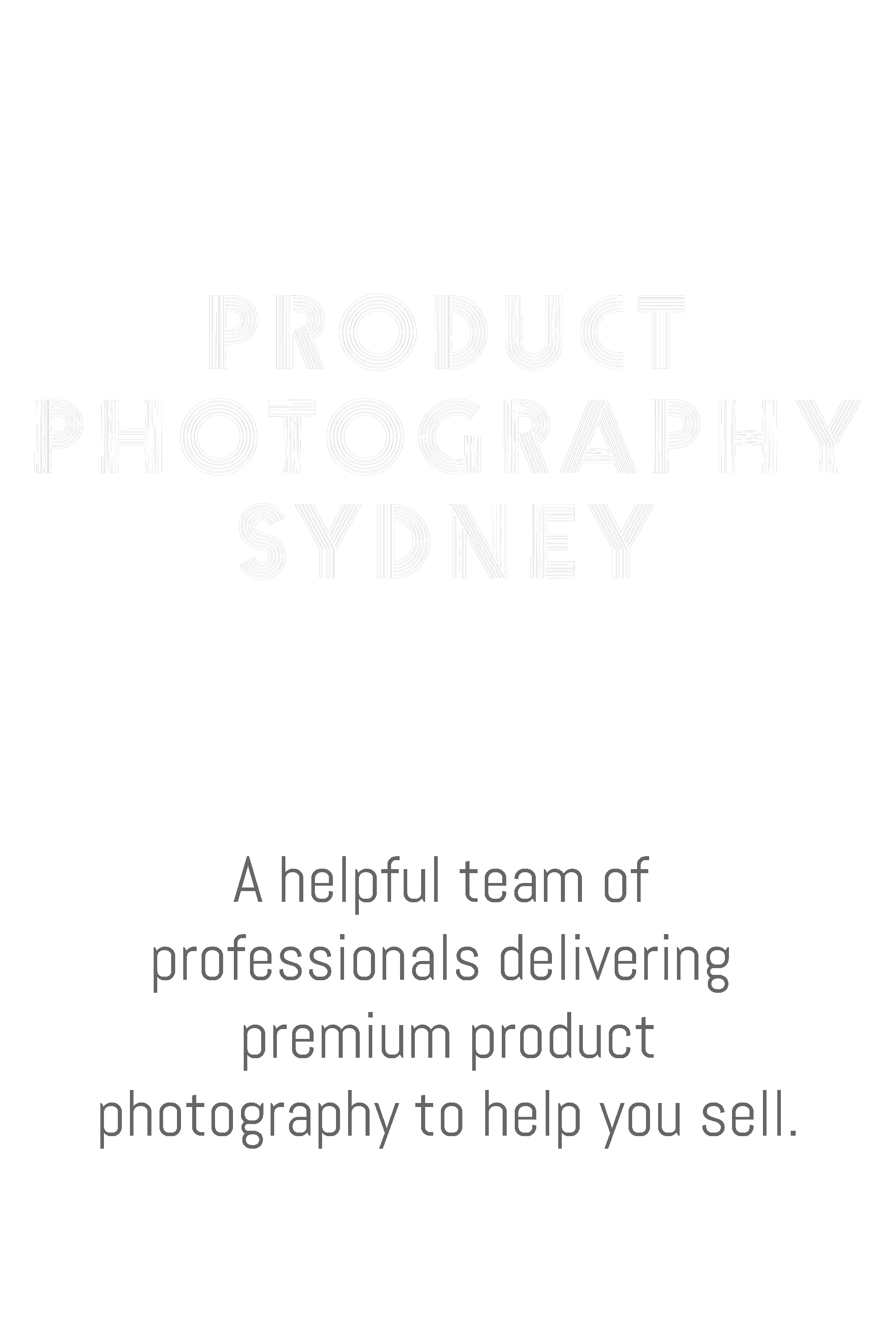 product photography sydney logo